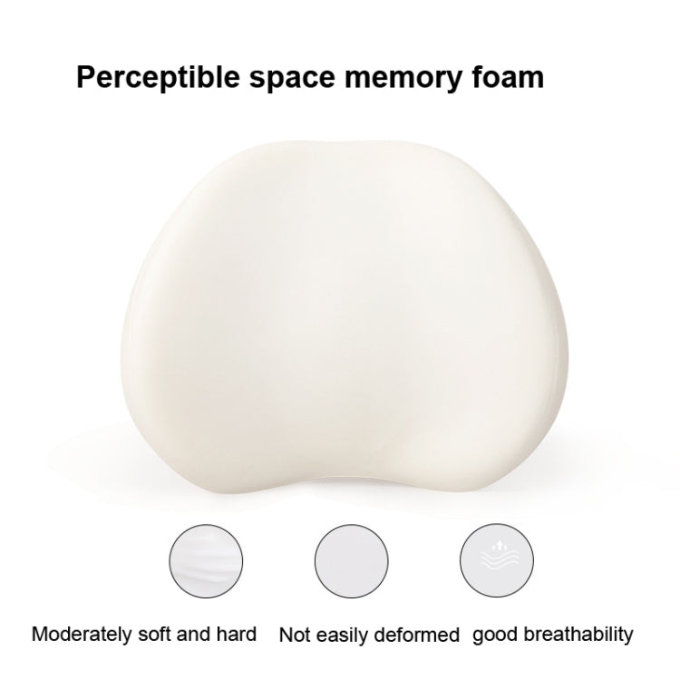 Office Memory Foam Waist Support Cushion Waist Support Pillow(Lotus Pink) - Cushions & Pillows by PMC TechLife | Online Shopping South Africa | PMC TechLife | Buy Now Pay Later Mobicred