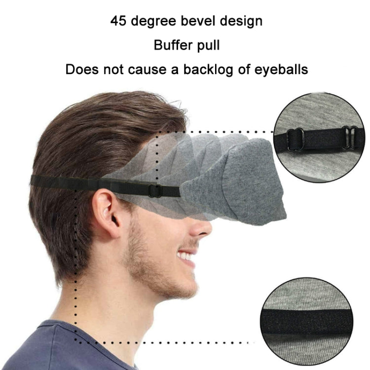 Wire Nose Adjustable Breathable Sleeping Eye Mask(Gray) - free shipping - PMC TechLife - Order now!