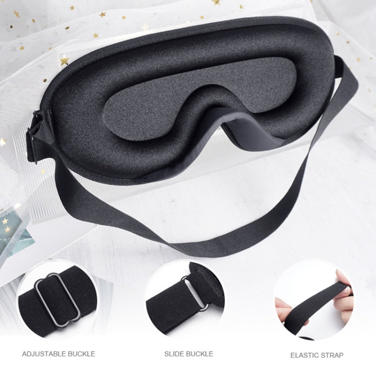 Three-Dimensional Breathable Hollow Sleep Shading Eye Mask, Specification: Champagne Color - free shipping - PMC TechLife - Order now!