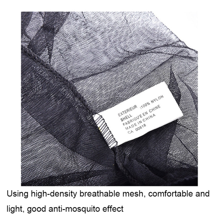 FWKTT-001 Camping Adventure Outdoor Sports Mesh Anti-mosquito Foot Cover(Black) - Anti-mosquito Clothing by PMC TechLife | Online Shopping South Africa | PMC TechLife | Buy Now Pay Later Mobicred
