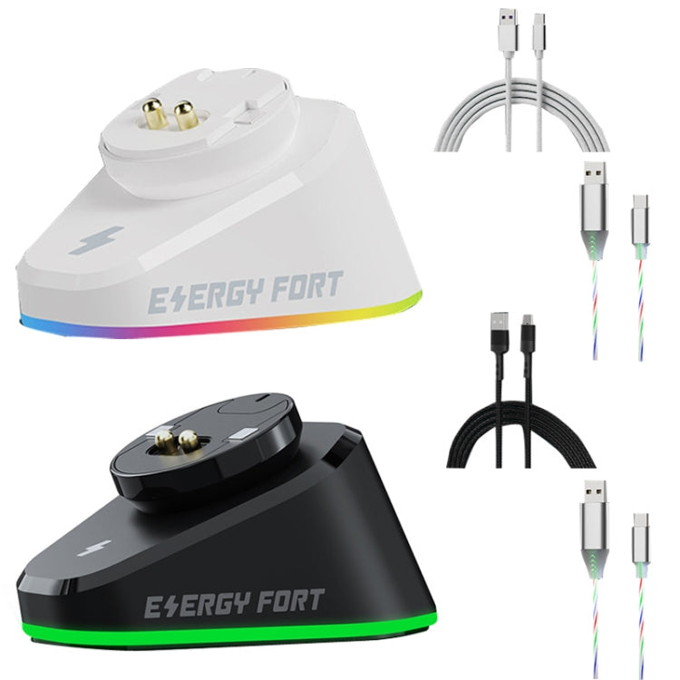 For Logitech G502 / GPW1 / 2 Wireless Mouse Charging Dock Stand Black Woven - Other by PMC TechLife | Online Shopping South Africa | PMC TechLife