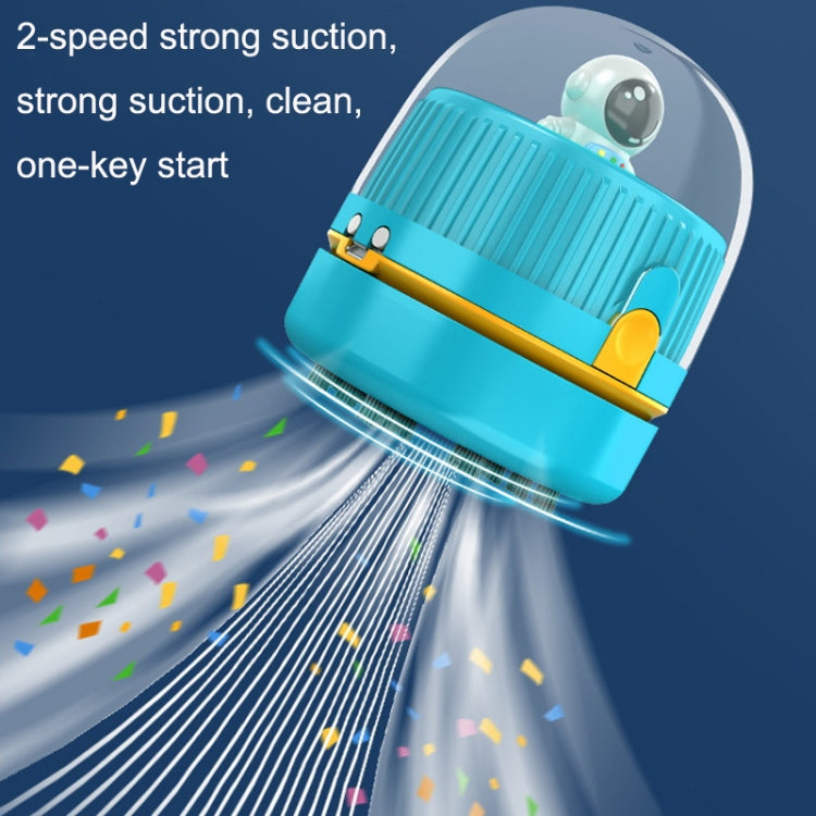 Desktop Vacuum Fan Charging Cleaning Machine Rubber Dandruff Keyboard Cleaner(White) - Mini Vacuum Cleaner by PMC Jewellery | Online Shopping South Africa | PMC Jewellery | Buy Now Pay Later Mobicred