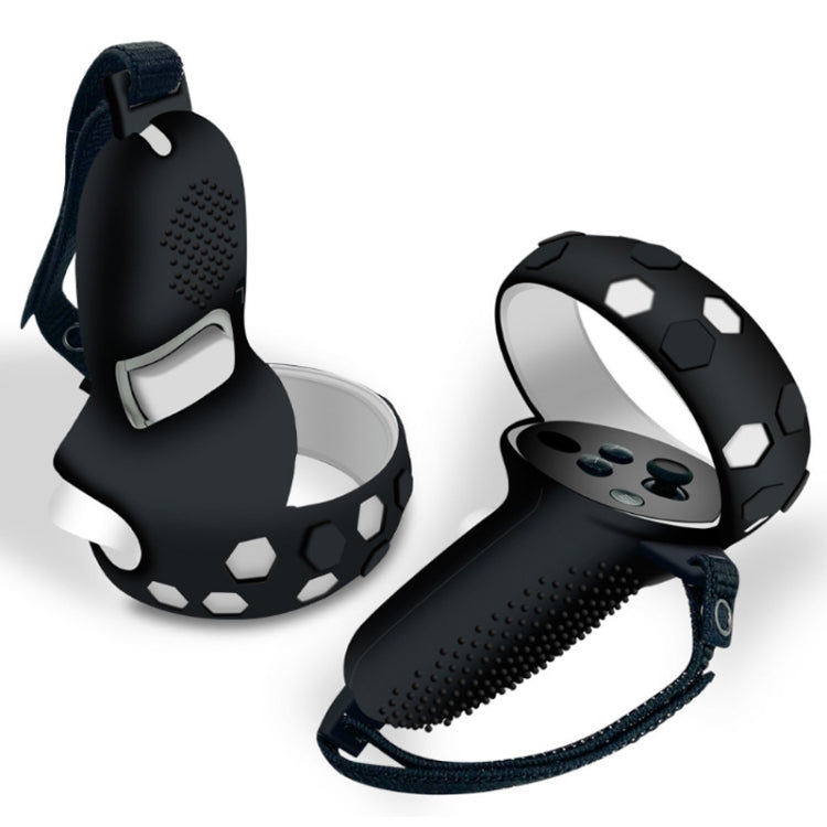 6 PCS/Set For Meta Quest Silicone All-Inclusive Console Controller Cover(Black) - free shipping - PMC TechLife - Order now!