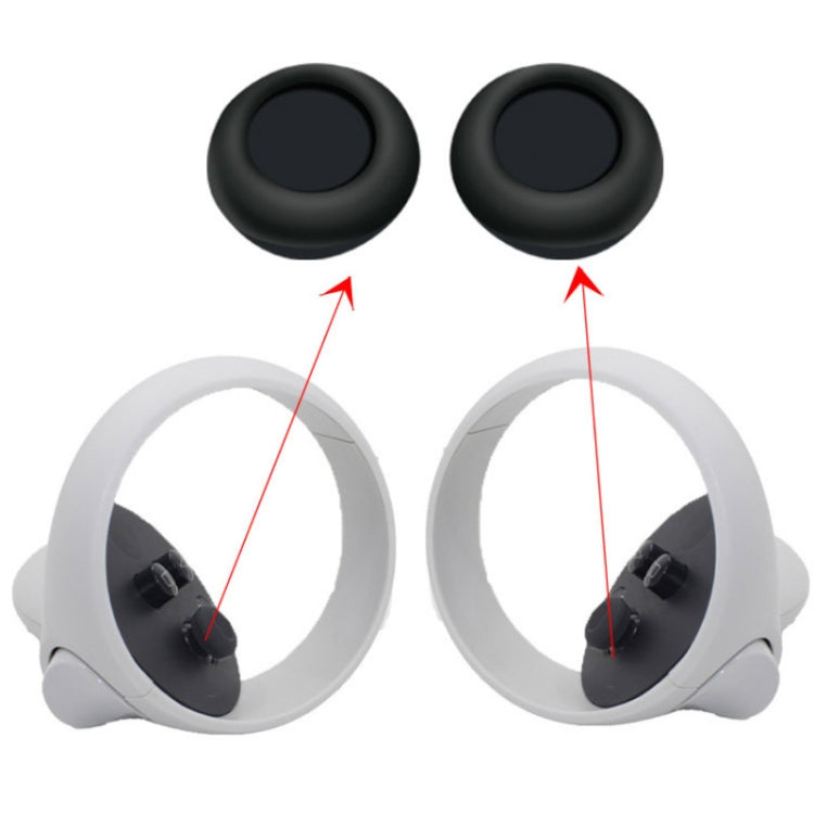 6 PCS/Set For Meta Quest Silicone All-Inclusive Console Controller Cover(Black) - free shipping - PMC TechLife - Order now!