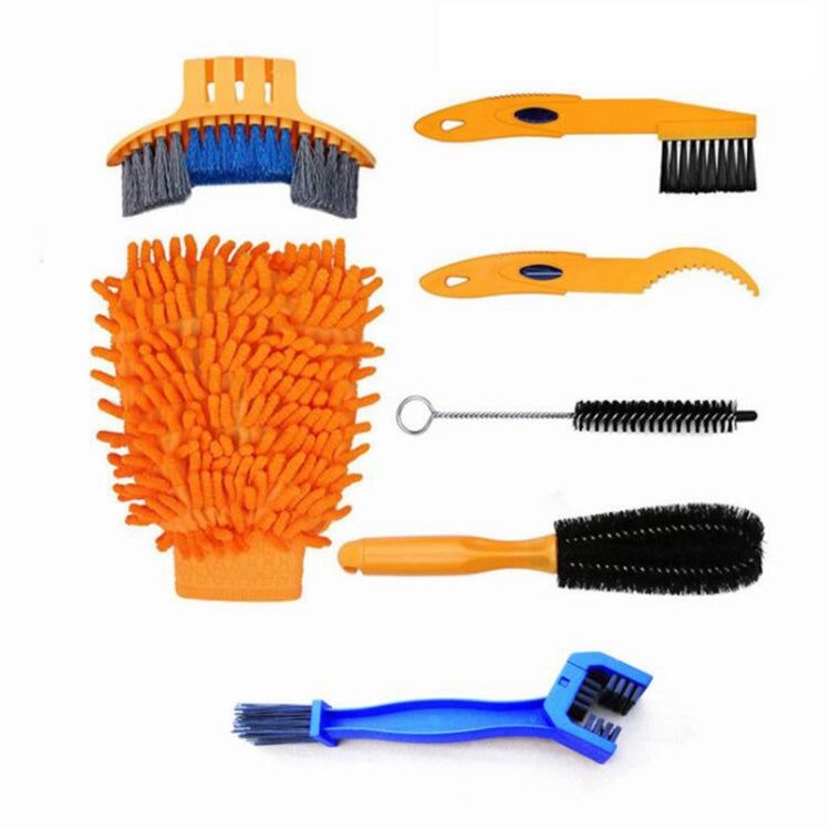 Bike Chain Washer Cleaner Kit Maintenance Tool,Specification: 7 In 1 - Maintenance tools by PMc TechLife | Online Shopping South Africa | PMc TechLife | Buy Now Pay Later Mobicred