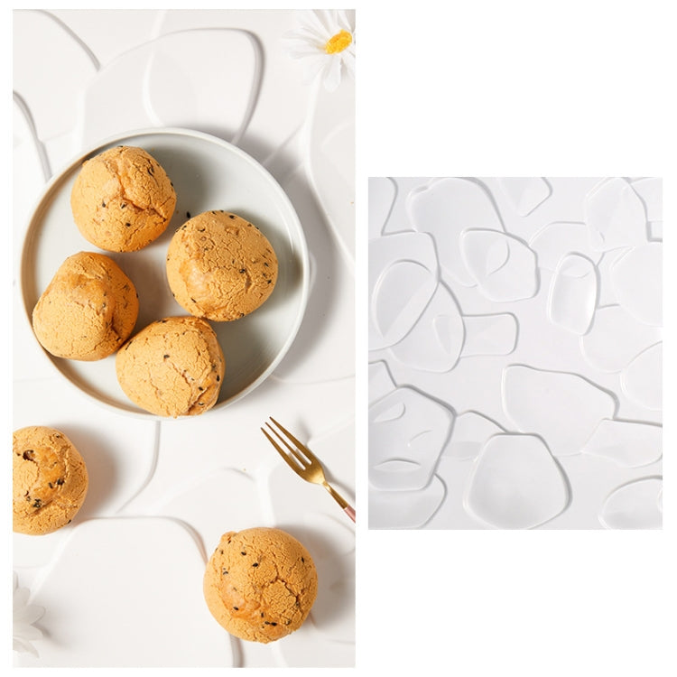 PVC Material Stereo 3D Shooting Background Board Photo Props,50 X 50cm(D133 Cook White) - Other by PMC TechLife | Online Shopping South Africa | PMC TechLife | Buy Now Pay Later Mobicred