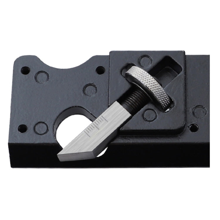 Adjustable Depth Woodworking Chamfering Planer, Specification: 45 Degree Flat Cutter Head - Wood Planers by PMC TechLife | Online Shopping South Africa | PMC TechLife