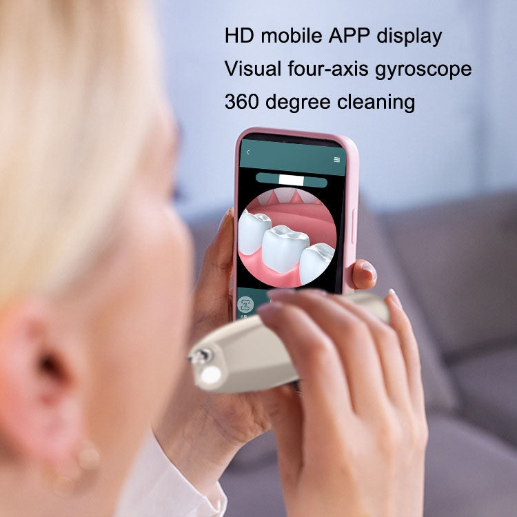 Tartar and Calculus Remover Oral Cleaning Ultrasonic Scaler Electric Visual Scaler(Champagne) - Oral Irrigators by PMC TechLife | Online Shopping South Africa | PMC TechLife