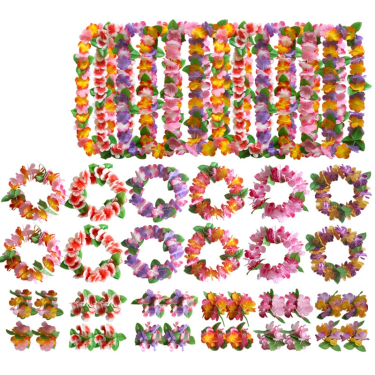 5 PCS CK-053 12-Color Petal Party Decoration Hawaiian Wreath(9) - Holiday Decorations by PMC TechLife | Online Shopping South Africa | PMC TechLife | Buy Now Pay Later Mobicred