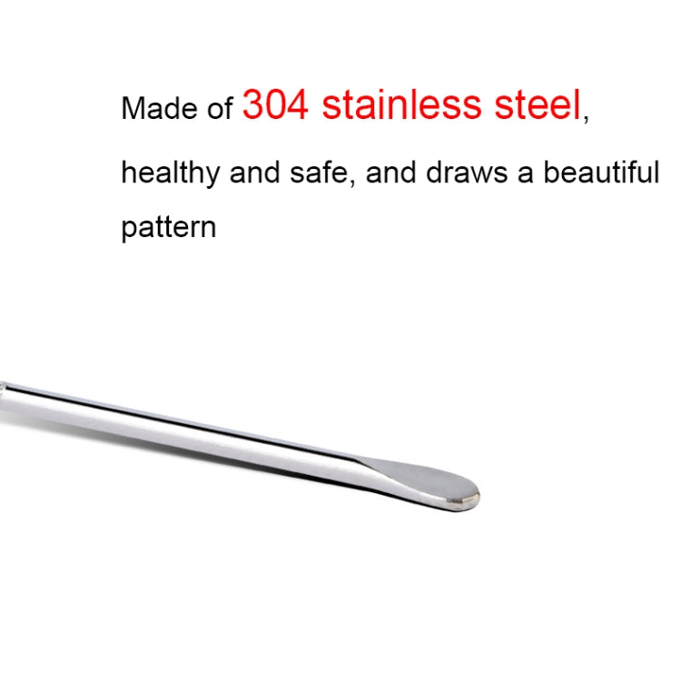 CC-608 304 Stainless Steel Coffee Stick Flower Needle(OPP Packaging) - free shipping - PMC TechLife - Order now!