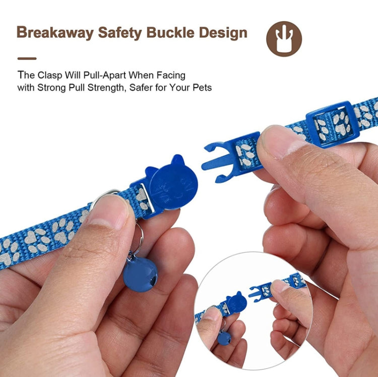 Pet Cat Reflective Collar with Bell for Airtag Tracker(Black) - Pet Series by PMC TechLife | Online Shopping South Africa | PMC TechLife