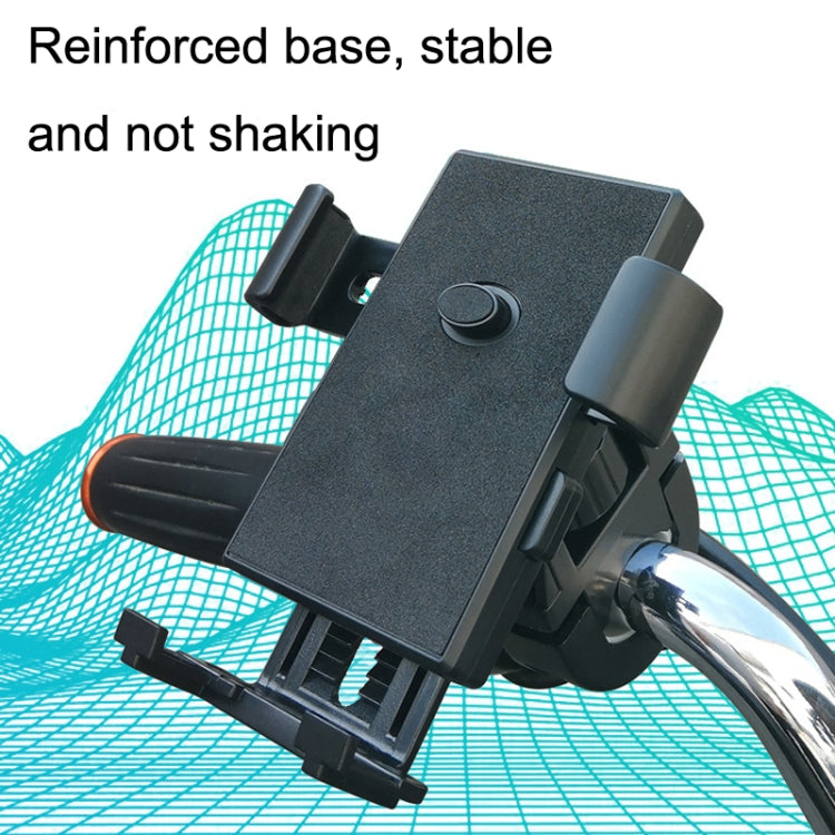 YY02 Bicycle Motorcycle Electric Vehicle Universal Mobile Phone Holder, Style: Car Handle Model - Holders by PMC TechLife | Online Shopping South Africa | PMC TechLife | Buy Now Pay Later Mobicred