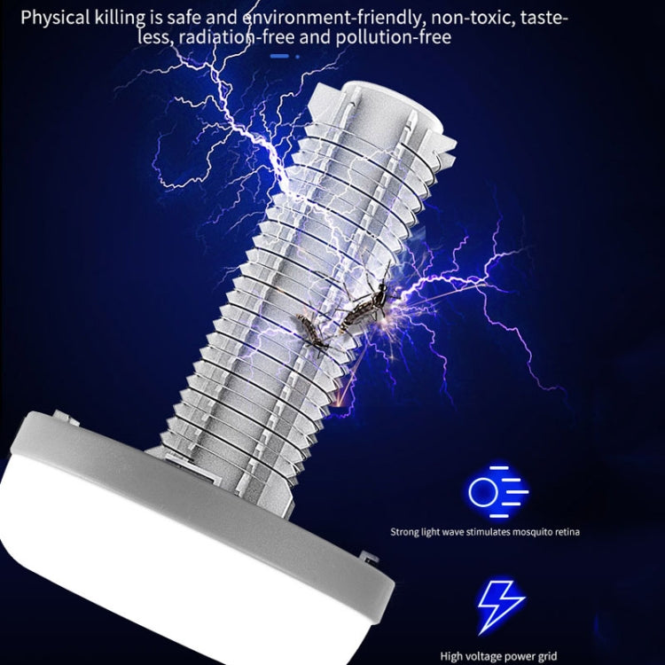 Bluetooth Audio USB Charging Lighting Mosquito Trap(W881 Black) - Repellents by null | Online Shopping South Africa | PMC TechLife | Buy Now Pay Later Mobicred