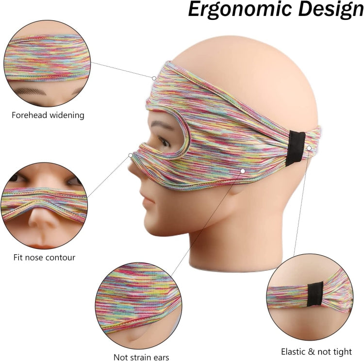 VR Glasses Head-mounted Breathable Sweat-proof Eye Mask(Navy) - VR Accessories by PMC TechLife | Online Shopping South Africa | PMC TechLife | Buy Now Pay Later Mobicred
