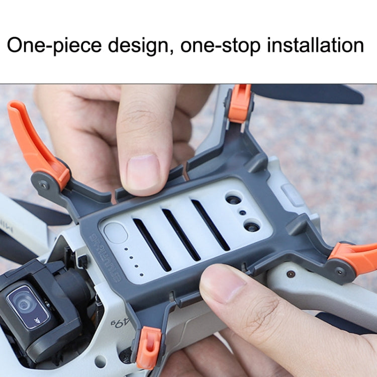 Sunnylife LG380 Heightening Spider Tripod Folding Drop Protection Bracket For DJI Mini 2 / SE / Mini 4K / DJI Mini 2 SE(Grey) - Other by Sunnylife | Online Shopping South Africa | PMC TechLife | Buy Now Pay Later Mobicred