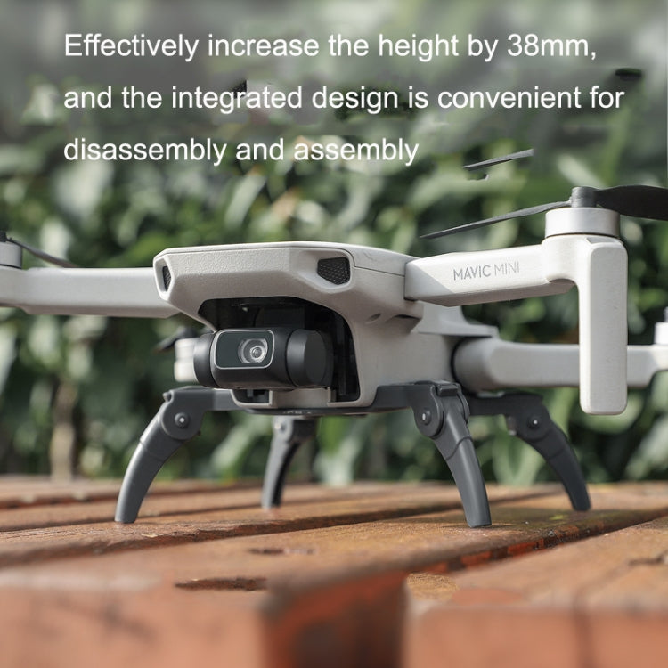 Sunnylife LG380 Heightening Spider Tripod Folding Drop Protection Bracket For DJI Mini 2 / SE / Mini 4K / DJI Mini 2 SE(Grey) - Other by Sunnylife | Online Shopping South Africa | PMC TechLife | Buy Now Pay Later Mobicred