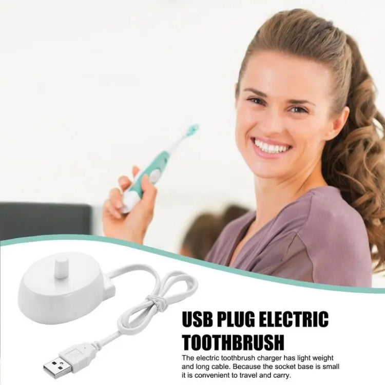 3757 Electric Toothbrush Charging Cradle For Braun Oral B, Specification: USB Plug - free shipping - PMC TechLife - Order now!