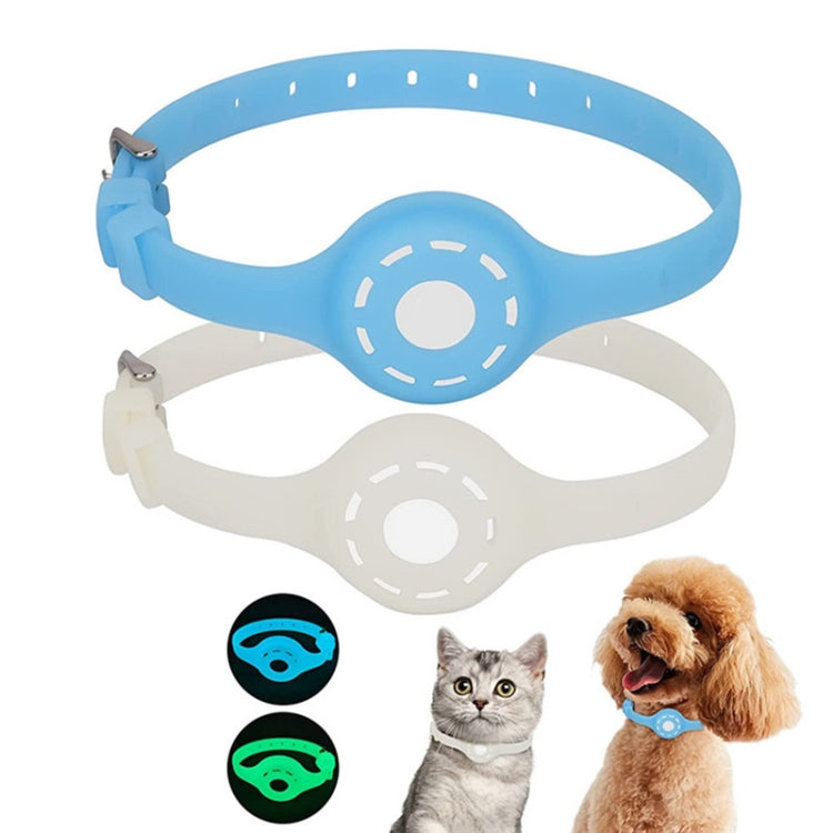 Pet Luminous Collar Locator Cover for Airtag, Specification: S(Luminous Pink) - Pet Series by PMc TechLife | Online Shopping South Africa | PMc TechLife | Buy Now Pay Later Mobicred