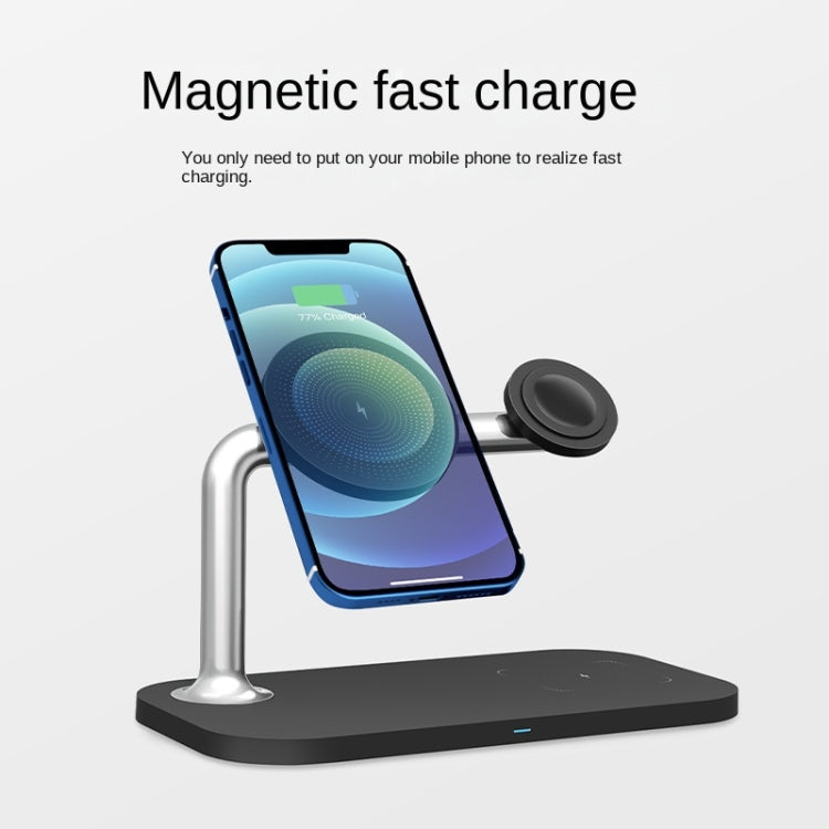 3 In 1 Magnetic Wireless Charger For iPhone12/13/14/15/16&iWatch&AirPods(Black) - free shipping - PMC TechLife - Order now!