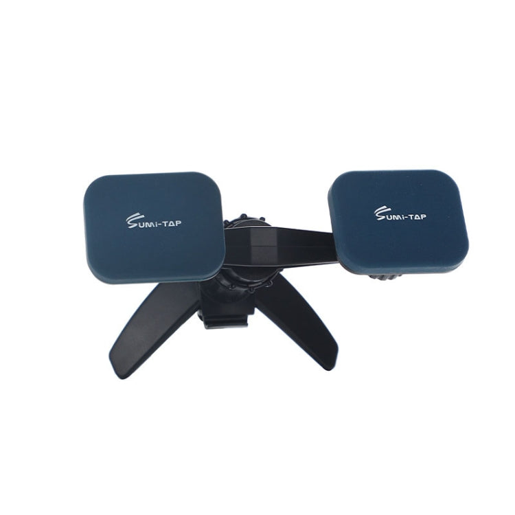 SUMITAP STH-S44Y Car Mobile Phone Double Head Magnetic Stand(Blue) - Universal Car Holders by SUMITAP | Online Shopping South Africa | PMC TechLife | Buy Now Pay Later Mobicred