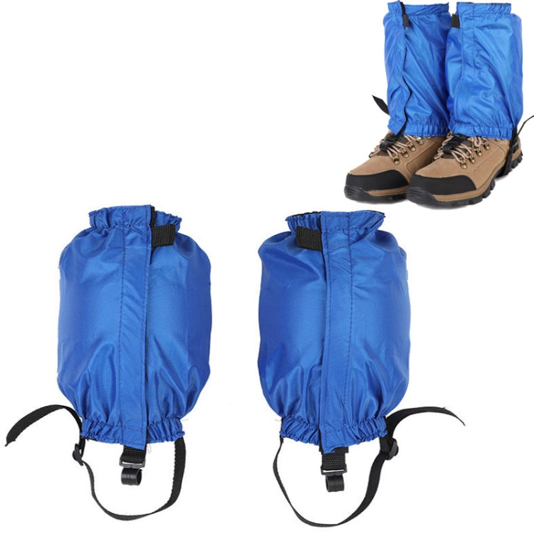04 Outdoor Short Mountaineering Anti-Snow Leg Covers(Blue) - Mountaineering Outfit by PMC TechLife | Online Shopping South Africa | PMC TechLife | Buy Now Pay Later Mobicred