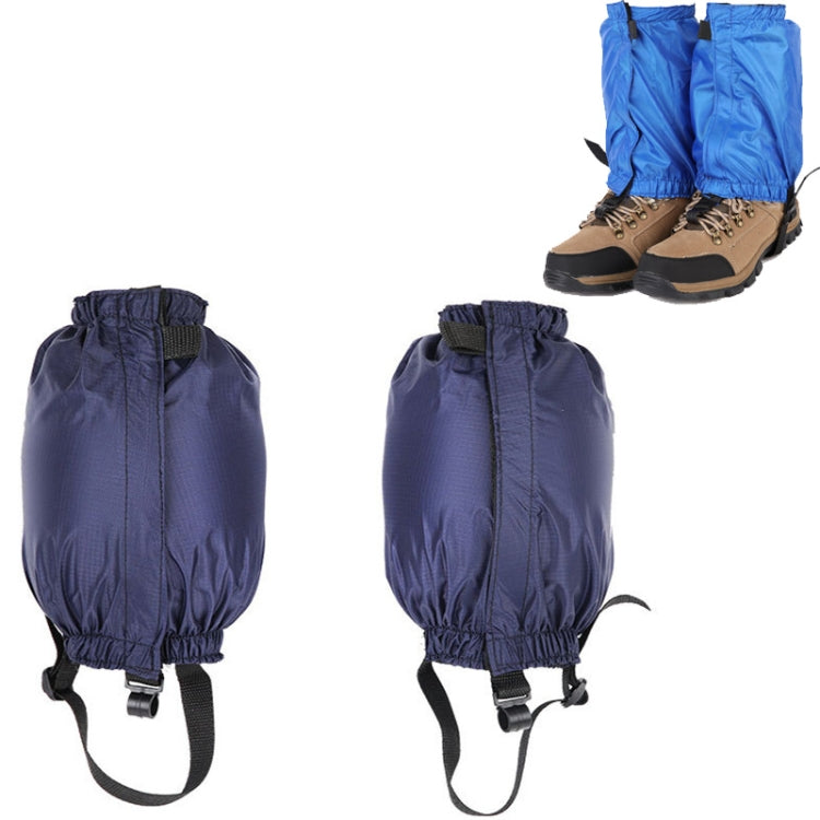 04 Outdoor Short Mountaineering Anti-Snow Leg Covers(Navy Blue) - Mountaineering Outfit by PMC TechLife | Online Shopping South Africa | PMC TechLife | Buy Now Pay Later Mobicred