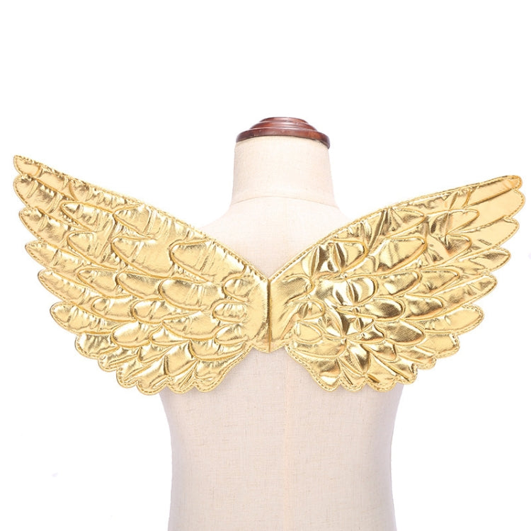 3 PCS Children Prom Dress Up Wings Elf Colorful Wings Party Costume Props(Gold) - Holiday Decorations by PMC TechLife | Online Shopping South Africa | PMC TechLife
