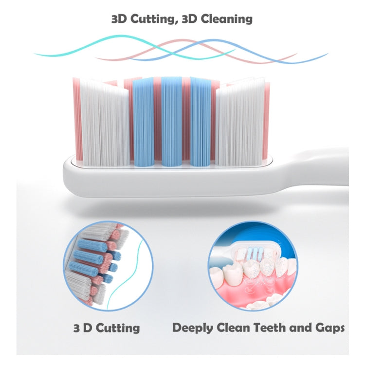 Toothbrush Head For Philips HX3/HX6/HX9 Series(Gum Care Pink) - Replacement Brush Heads by PMC TechLife | Online Shopping South Africa | PMC TechLife | Buy Now Pay Later Mobicred