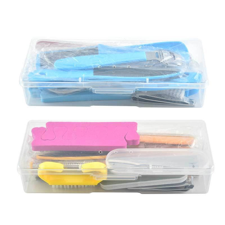 20 In 1 Foot File Grinding Exfoliating Manicure And Pedicure Kit(Yellow) - Grinding Tools & Accessories by PMC TechLife | Online Shopping South Africa | PMC TechLife | Buy Now Pay Later Mobicred