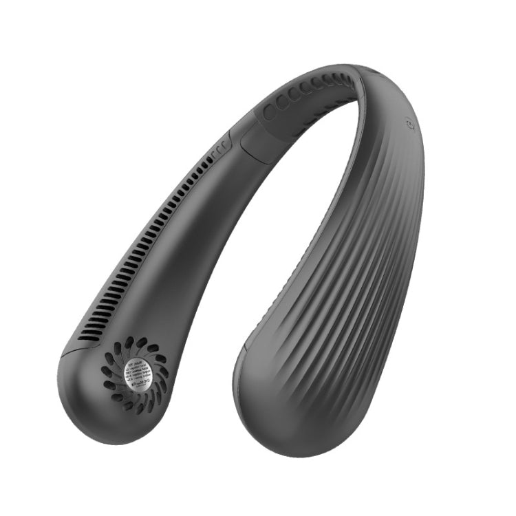 Lazy Hanging Neck Fan Bladeless Silent Sports Fan,Model: T36 Black 3000 mAh - Electric Fans by PMC TechLife | Online Shopping South Africa | PMC TechLife