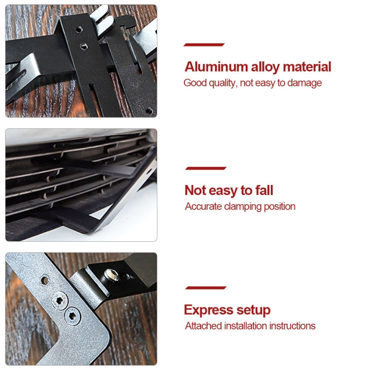 Punch-free Front License Plate Holder American License Plate Bracket(For Tesla Model Y) - free shipping - PMC TechLife - Order now!