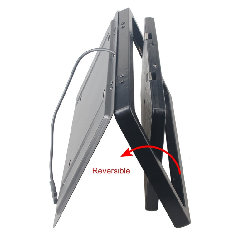 US Standard Flop Car License Plate Frame Modified License Plate Holder - License Plate Covers & Frames by PMC TechLife | Online Shopping South Africa | PMC TechLife | Buy Now Pay Later Mobicred