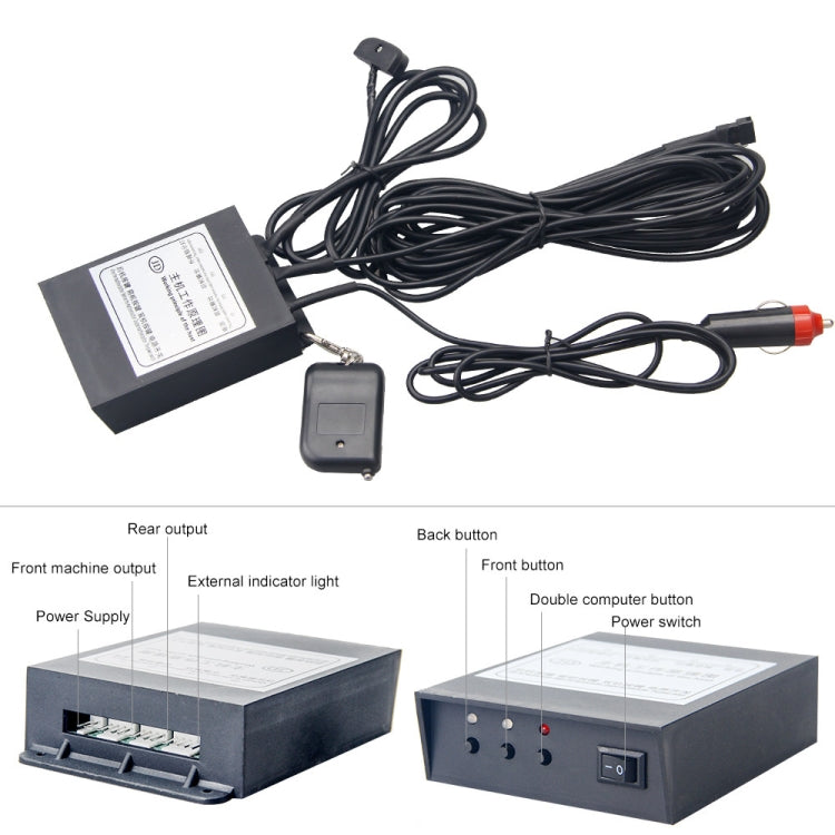 US Standard Car Flip Retractable License Plate Holder Hidden Shutter Cover License Plate Holder - License Plate Covers & Frames by PMC TechLife | Online Shopping South Africa | PMC TechLife | Buy Now Pay Later Mobicred