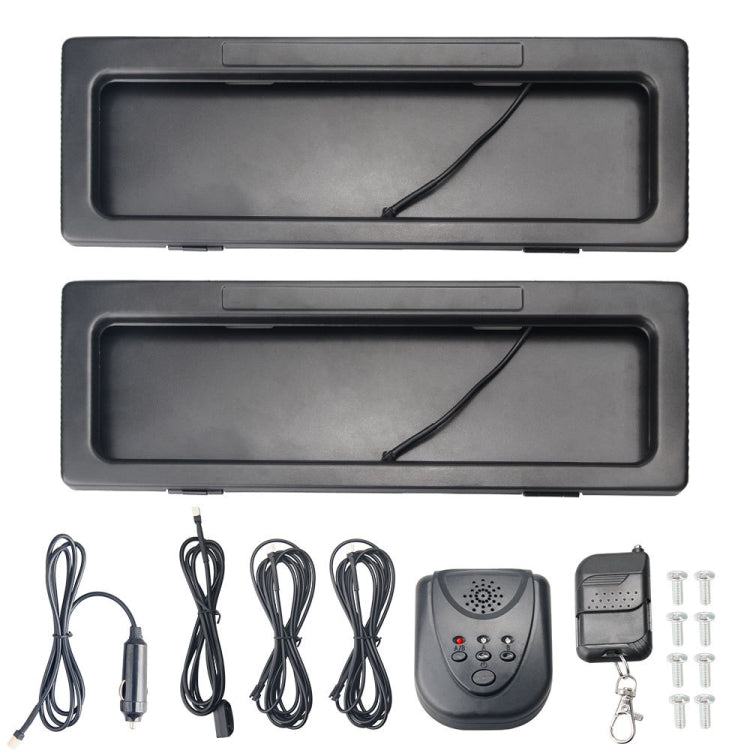 Australian Regulations Front And Rear Dual-Brand Electric Vehicle License Plate Frame - License Plate Covers & Frames by PMC TechLife | Online Shopping South Africa | PMC TechLife