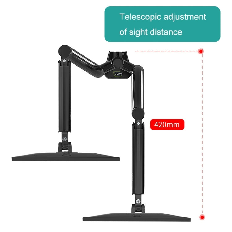 KALOC Computer Monitor Desktop Double Screen Air Pressure Lifting Bracket - free shipping - PMC Jewellery - Order now!