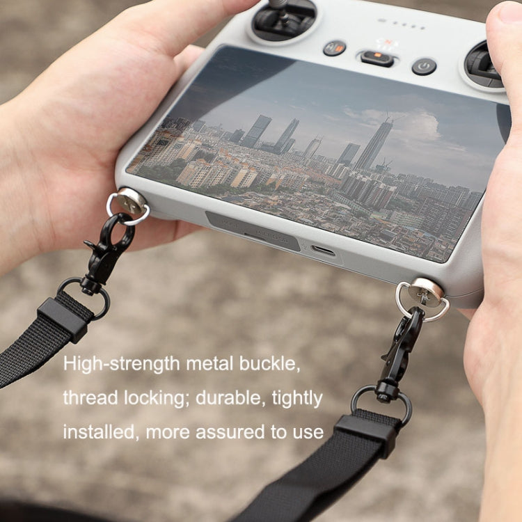 Sunnylife GS394 For Mini 3 Pro DJI RC With Screen Remote Control Lanyard(Black) - Others by Sunnylife | Online Shopping South Africa | PMC TechLife | Buy Now Pay Later Mobicred