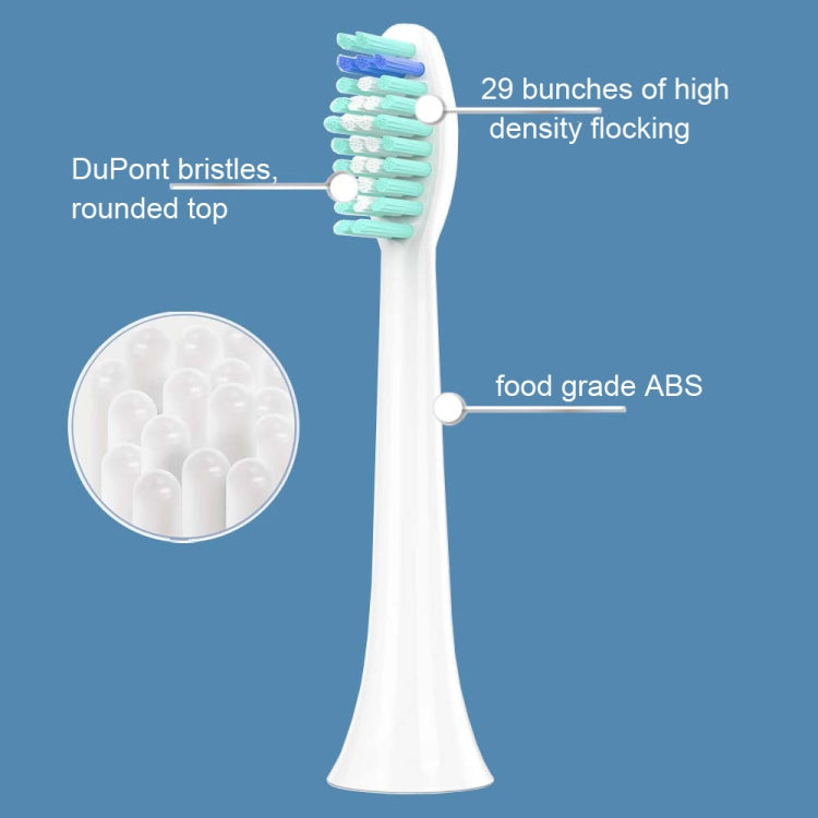 2 PCS Electric Toothbrush Head for imay P8 P9 P10 P11 P15 P20, Color: White - Replacement Brush Heads by PMC TechLife | Online Shopping South Africa | PMC TechLife | Buy Now Pay Later Mobicred