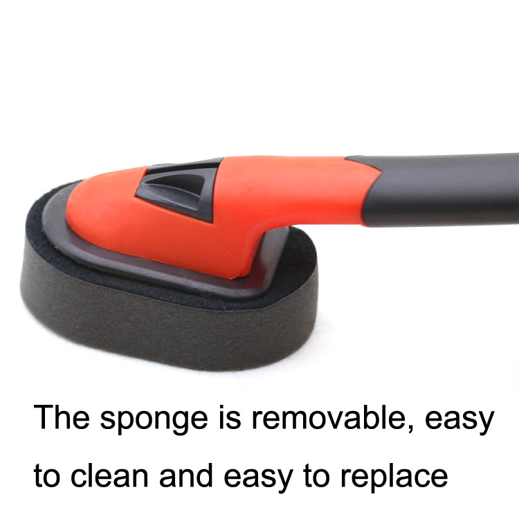 Handle + Sponge Long Handle Car Tire Varnishing Brush Tire Waxing Brush Sponge - Polishing Machine & Accessories by PMC TechLife | Online Shopping South Africa | PMC TechLife | Buy Now Pay Later Mobicred