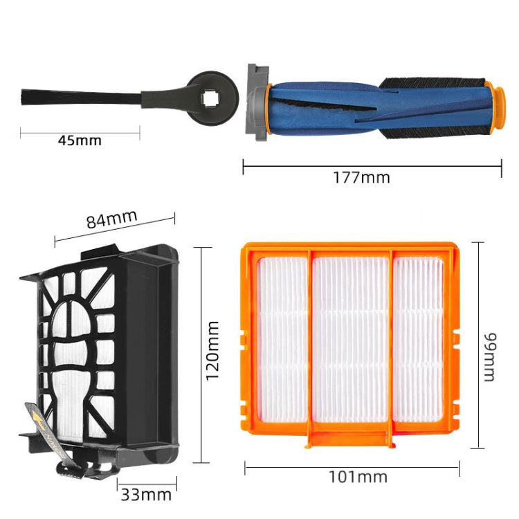 For Shark AI AV2501AE / AV2502AE Robot Vacuum Accessories Filter Cotton - free shipping - PMc TechLife - Order now!