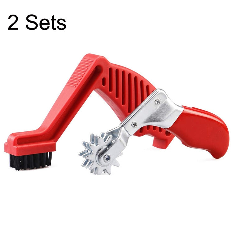 2Sets Car Cleaning And Polishing Sponge Disc Cleaning Brush Sponge Wax Marks Cleaning Brush(Red) - Polishing Machine & Accessories by PMC TechLife | Online Shopping South Africa | PMC TechLife | Buy Now Pay Later Mobicred