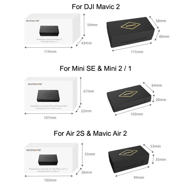 Sunnylife M2-SN9355 Blade Propeller Portable Storage Box For DJI  Air 2S / Mavic Air 2 - Other by Sunnylife | Online Shopping South Africa | PMC TechLife | Buy Now Pay Later Mobicred