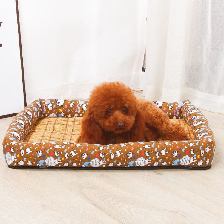 YD-XD03 Summer Pet Breathable Cooler Mat Pet Bed, Size: 77x62cm(Gray Blue) - free shipping - PMC TechLife - Order now!