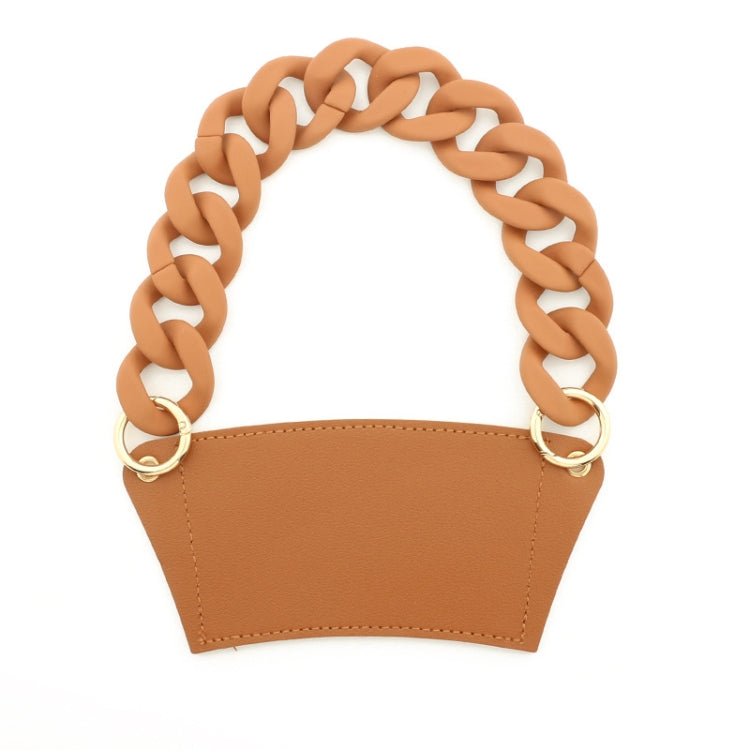 Phone Case Plastic Bracelet DIY Bag Carry Strap Cup Sleeve(Brown) - free shipping - PMc TechLife - Order now!