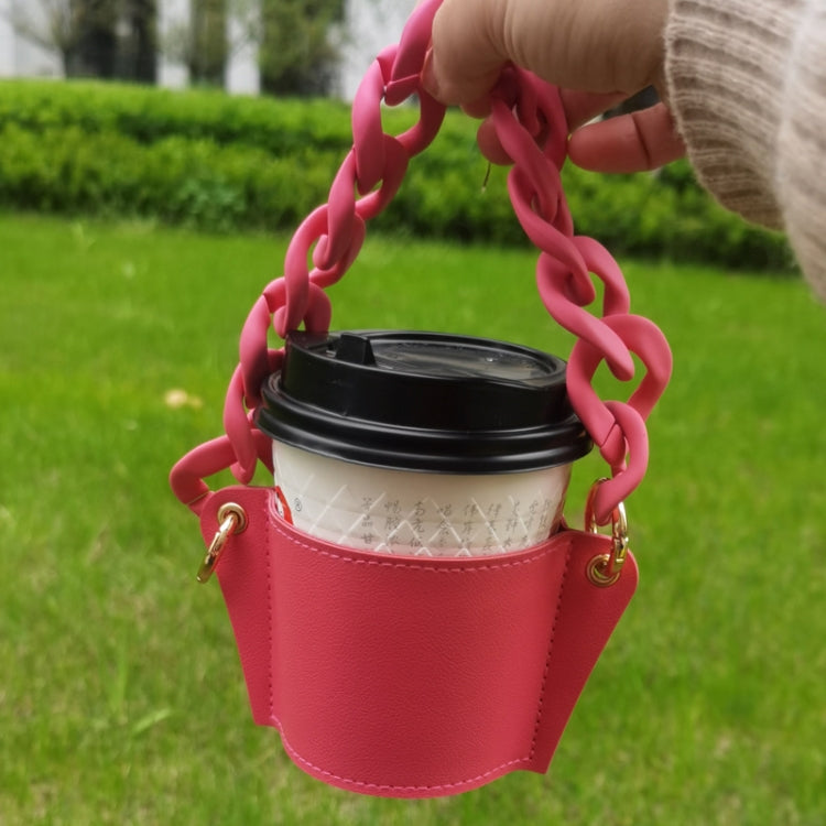 Phone Case Plastic Bracelet DIY Bag Carry Strap Cup Sleeve(Rose Red) - free shipping - PMc TechLife - Order now!