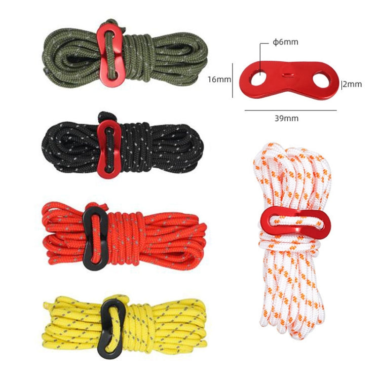 4 PCS / Set CLS Outdoor Camp Reflective Wind-Proof Camping Support Rod(Army Green) - Tents & Accessories by CLS | Online Shopping South Africa | PMC TechLife | Buy Now Pay Later Mobicred