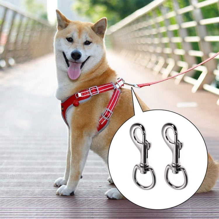 Stainless Steel Swivel Single Hook Pet Leash Hook, Specification: 90mm - Hooks by PMC TechLife | Online Shopping South Africa | PMC TechLife | Buy Now Pay Later Mobicred