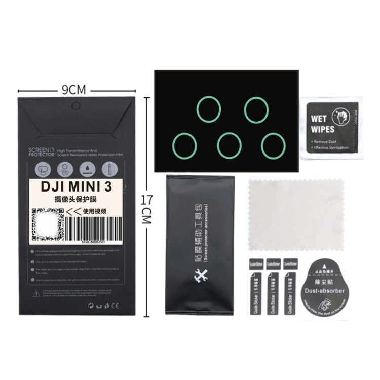 MN3-BHM-SF For DJI Mini 3 Pro Sensor + Lens Protector Anti -Scratch And Anti -Bump Accessories(Black) - Other by PMC TechLife | Online Shopping South Africa | PMC TechLife | Buy Now Pay Later Mobicred