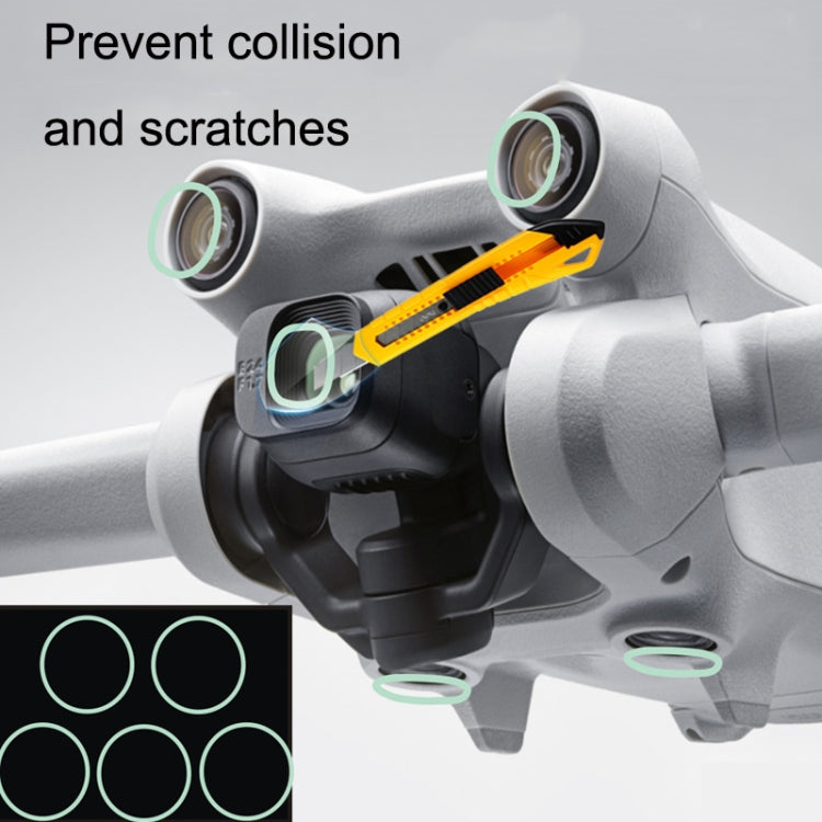 MN3-BHM-SF For DJI Mini 3 Pro Sensor + Lens Protector Anti -Scratch And Anti -Bump Accessories(Black) - Other by PMC TechLife | Online Shopping South Africa | PMC TechLife | Buy Now Pay Later Mobicred