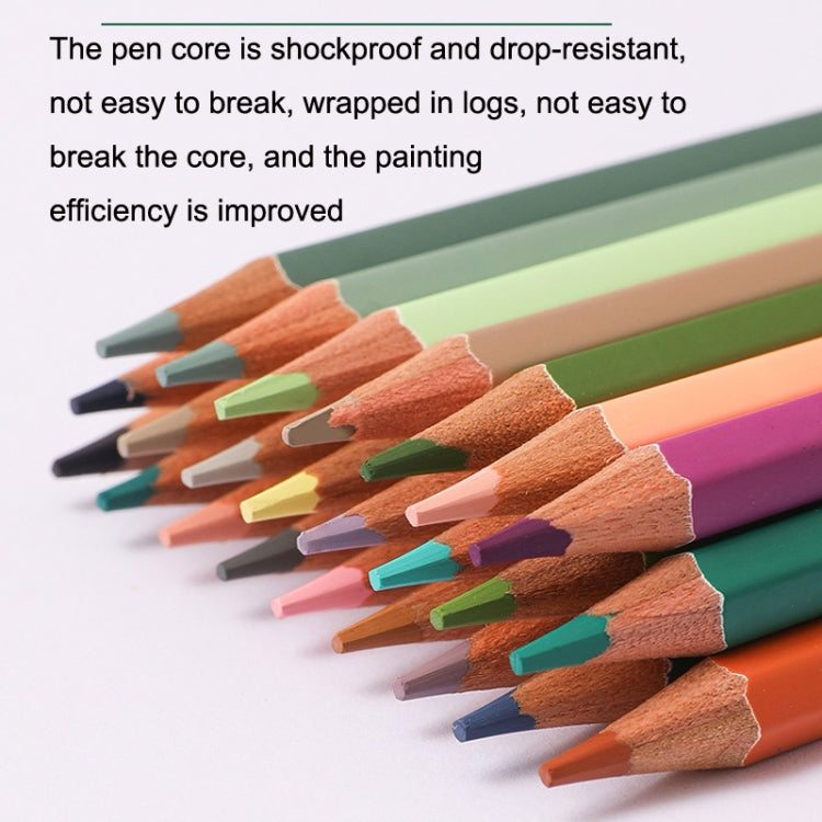 48 Colors Oily Bright Color Pencil Studio Special Set Morandi - Art Supplies by PMC TechLife | Online Shopping South Africa | PMC TechLife | Buy Now Pay Later Mobicred