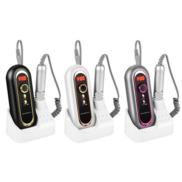 BLUEQUE Plug-in Portable Nail Art Carbon Brush Grinder, Specification: US Plug (Gray) - Grinding Tools & Accessories by PMC TechLife | Online Shopping South Africa | PMC TechLife | Buy Now Pay Later Mobicred